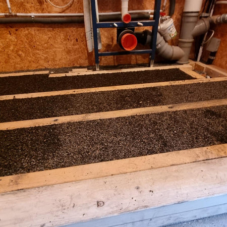 PILOSITH®/Blähton 480 / 4-9mm, trocken, gebrochene Körnung - Lehmmeister