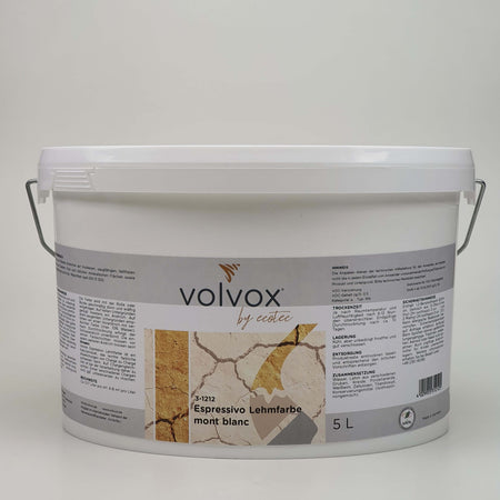 VOLVOX Espressivo Lehmfarbe - (017) mont blanc - Lehmmeister