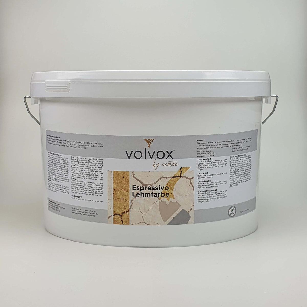 VOLVOX Espressivo Lehmfarbe - (140) onyx - Lehmmeister