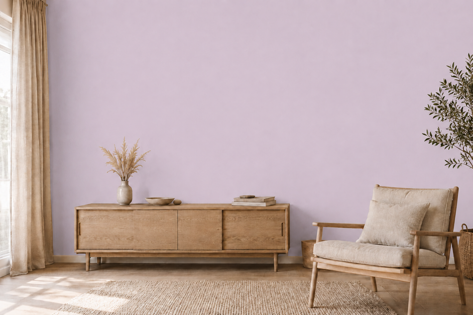 VOLVOX Espressivo Lehmfarbe – Raumwirkung im Farbton (005) violet