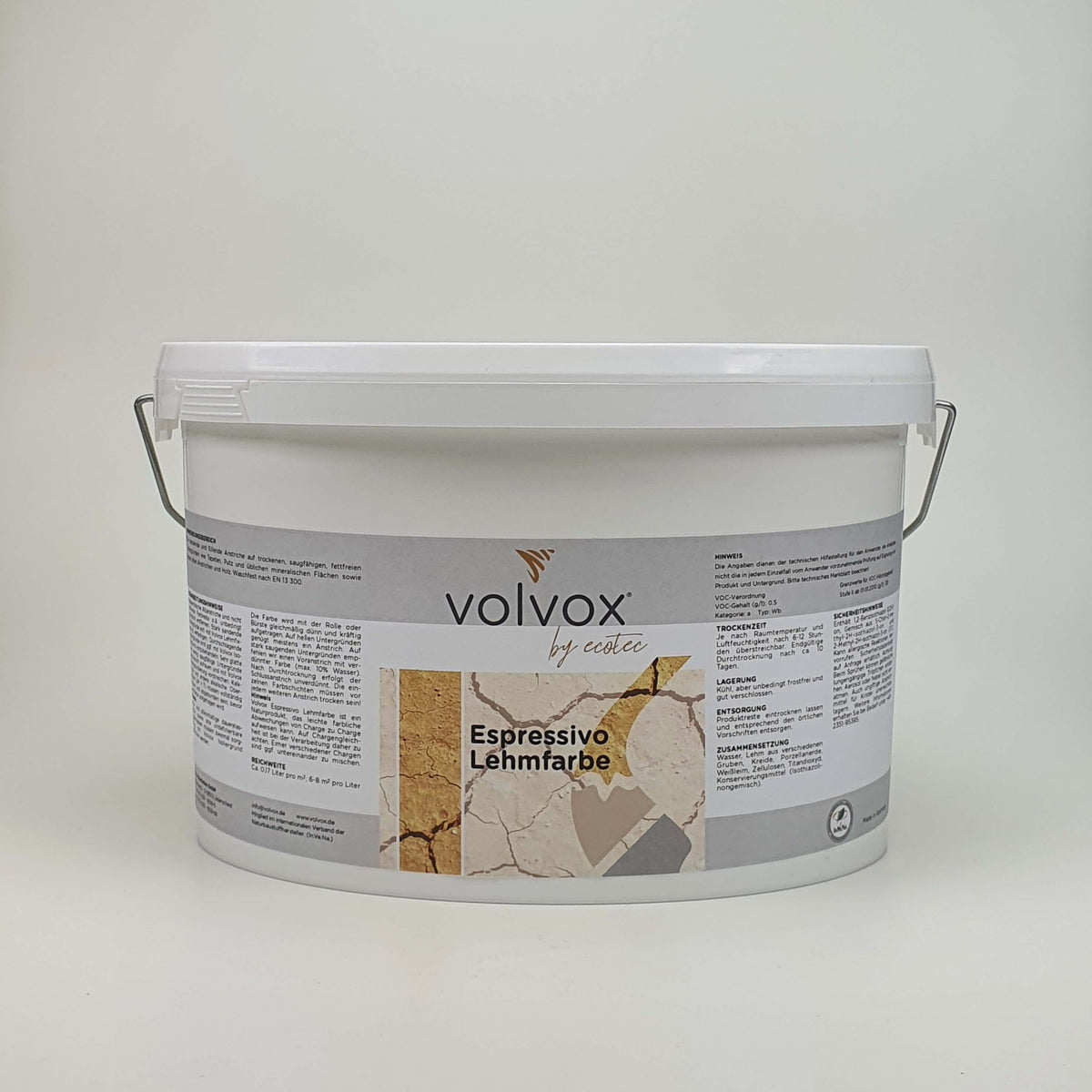volvox Espressivo Lehmfarbe 5 l Eimer